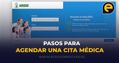 agendamiento iess citas médicas|¿Cómo agendar citas médicas IESS por Internet o。